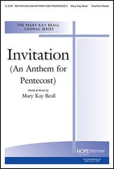 Invitation Two-Part Mixed choral sheet music cover